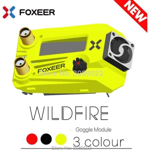 In stock Foxeer Wildfire 5.8G Goggle Dual Receiver Module for Fatshark Dominator All Series V1 V2 V3 V4 HD3 HDO FPV Goggles