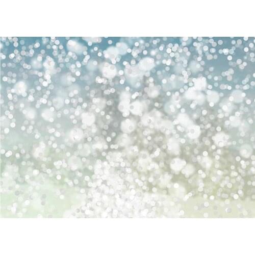 Photography Backgrounds Silver Glitter Bokeh Vinyl Cloth Backdrops for Children Baby Shower Prom Party Photoshoot Photo Studio