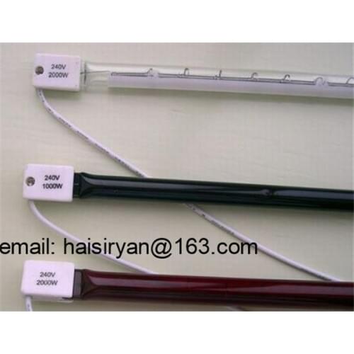 415V 2500W Twin Tube Gold Reflector Medium Wave IR Tube for Heidelberg Printing Machine