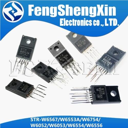 5pcs/lot STR-W6553A STR-W6765N STR-W6754 STR-W6052S STR-W6053S N STR-W6554A STR-W6556A Power management chip TO220-6