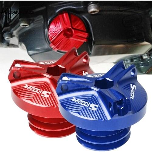 S1000R Motorcycle Aluminum Engine Oil Filter Cup Plug Cover Screw FOR BMW S1000 R S 1000 R 2014 2015 2016 2017 2018 2019 2020