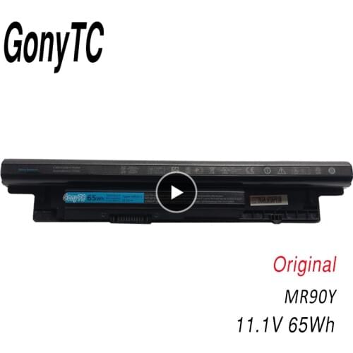 GONYTC 65wh MR90Y original Battery for DELL Inspiron 3421 3721 5421 5521 5721 3521 3437 3537 5437 5537 3737 5737 XCMRD