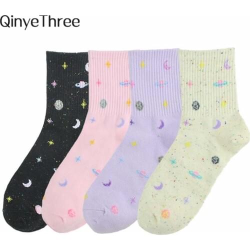 QinyeThree Women's Warm Socks