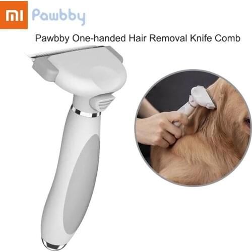 Original Xiaomi Youpin Pawbby Pet Hair Removal Comb Cat Dog Hair Brush Pets Trimmer Combs Clipper Cats Grooming Tool for Dogs