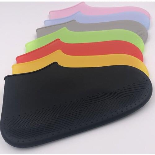 Rainy Day Shoes Boots Cover Unisex Anti-slip Reusable Latex Shoe Covers Men Women Waterproof Rain Boot Overshoes Shoes