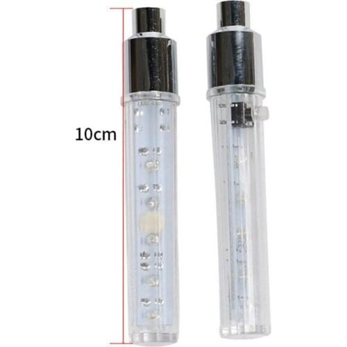 Bright Bicycle Nozzle Lamp 5 LED Light Bike Mountain Road Cycling Tyre Tire Valve Caps Turbine Wheel Spokes Durable