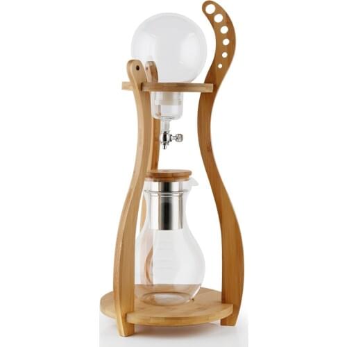 1500ML Reusable Ice Drip Coffee Filter Glass Percolators Espresso Coffee Dripper Pot Ice Cold Brew Coffee Maker For Barista