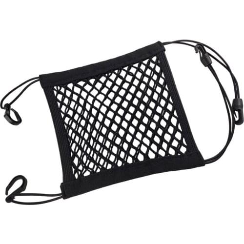 1X Universal Car Organizer Net Mesh Trunk goods Storage Seat Back Stowing Tidying mesh in trunk Bag Network Interior Accessories