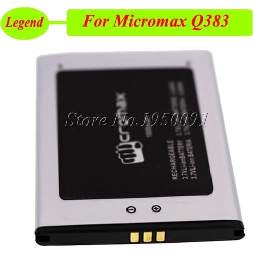 For Micromax Q383 Battery 1800mAh Accumulator