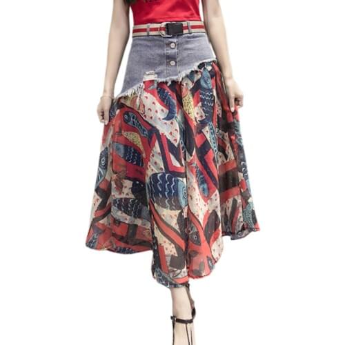 DULITINA Asymmetrical Skirts
