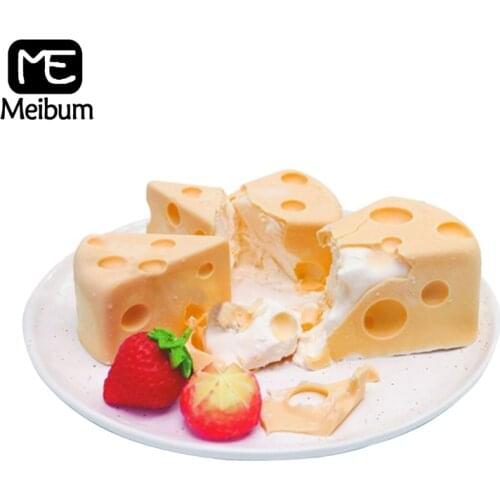 Meibum Cake Mold 6 Types Cheese Shape Dessert Silicone Molds Mousse Mould Muffin Pastry Baking Pan Cake Decorating Tools