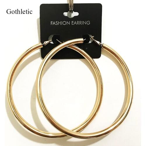 Gothletic Women's Gold Earrings