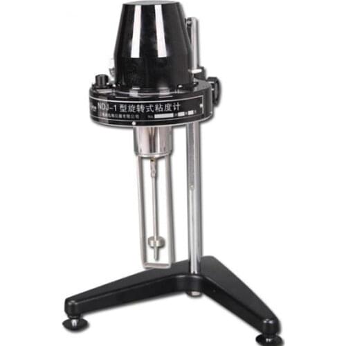 CE 220V NDJ-1 Rotary Viscometer Viscosity Tester Meter Fluidimeter Free shipping