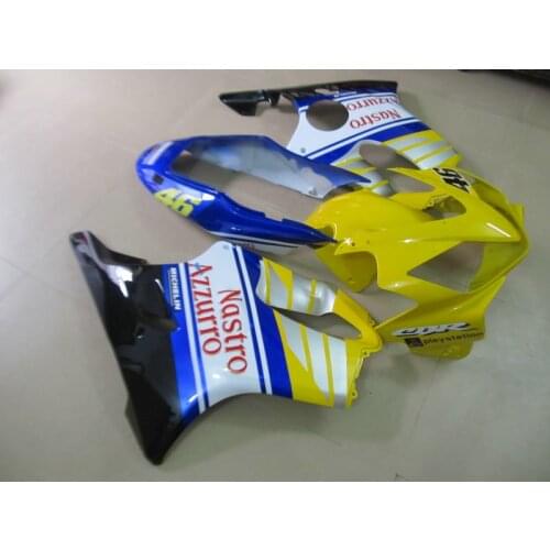 Injection mold Fairing Kit for h CBR600F4I 04 05 06 07 CBR600 F4I 2004 2005 2007 ABS Fairings set Yellow-silver black