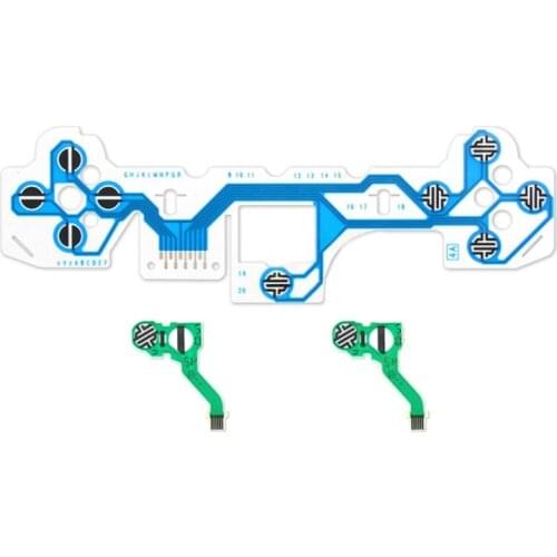 LR Buttons Cross Key Functional Circuit Board for PS5 Controller Conductive Film Keypad Flex Cable