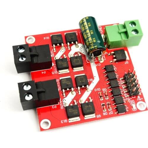 Motor driver module 12/24 v / 7 a160w dual dc motor driver L298 logic board module H bridge