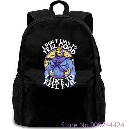 Masters of the Universe Skeletor Like to Feel Evil Mens He-Man Eternia backpack