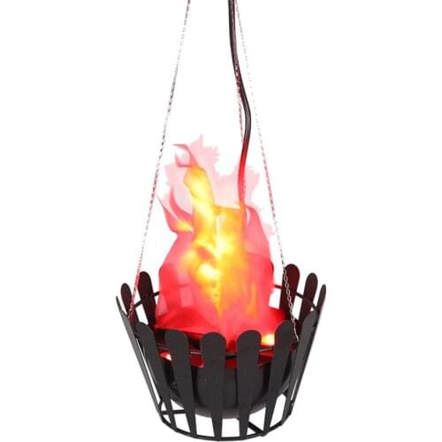 Customizable Hanging Projector Spray Performances Shows Professional Stage Effect Dj indoor fire led silk flame light