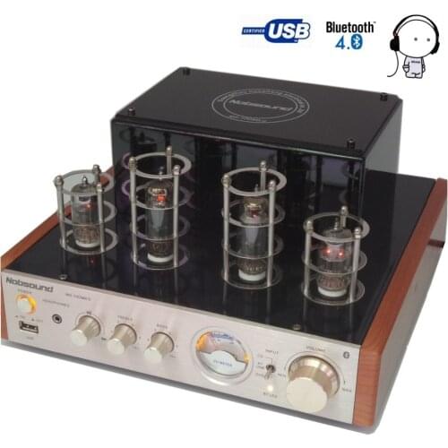 Nobsound MS-10D MKII bluetooth audio tube amplifier headphone USB music player speaker Amplifiers