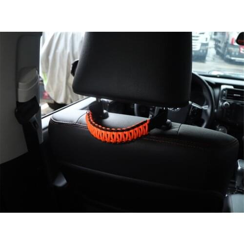 Seat Headrest Handle Umbrella Rope Cover Trim Stickers for Toyota 4Runner Stylish Car Accessories Interior Decoration Brand New