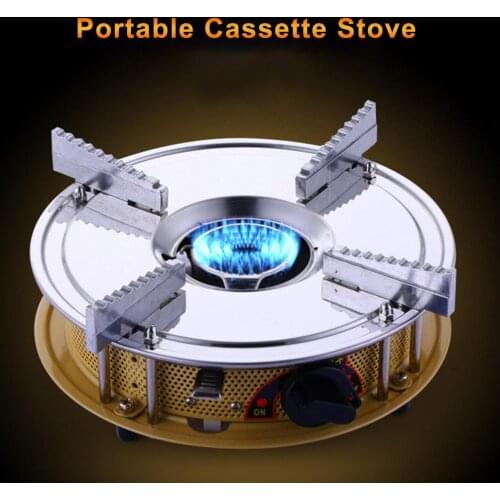 Portable Propane Stove Single Burner Cassette Stove Portable Gas Stove For Barbecue Camping Supplies