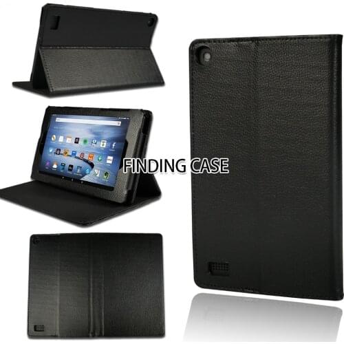Shockproof Leather Tablet Stand Folio Cover Case for Amazon Fire 7 5th/7th/9th/ Fire HD 8(2016)/8(2017)/8(2018) Tablet Case