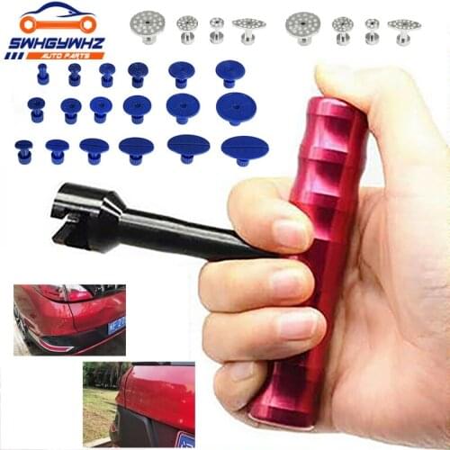 Universal T shape Dent Puller Car Auto Body Repair Suction Cup Slide Tool Sheet Metal Plastic Suction Cup Car Repair Tools Kits