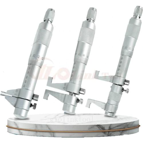 5-30/25-50/50-75/75-100mm/100-125mm/125-150mm/150-175mm Inside Micrometer Caliper Gauge Inside Micrometer For Inside Measurement