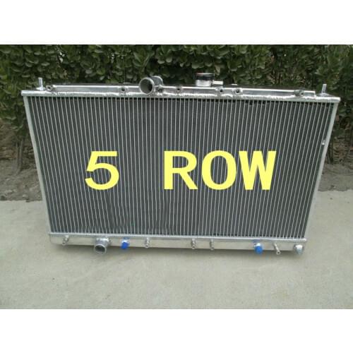 5 ROW 56mm Aluminum radiator for Mitsubishi Galant VR4 EC5A / EC5W 6A13TT 1996-2003 1997 1998 1999 2000 2001 2002