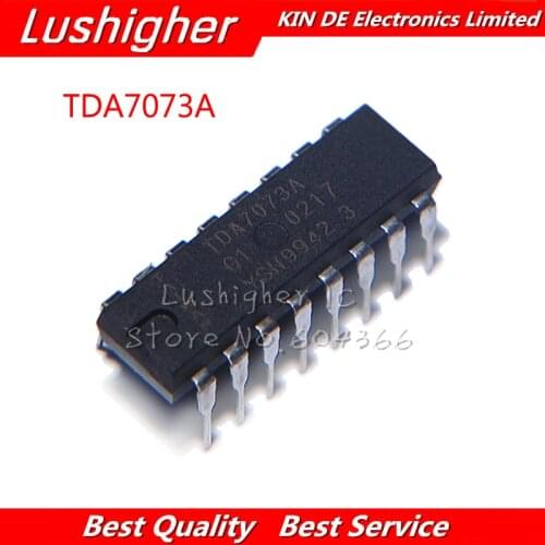 5pcs TDA7073B DIP16 TDA7073BP DIP TDA7073A TDA7073 DIP-16