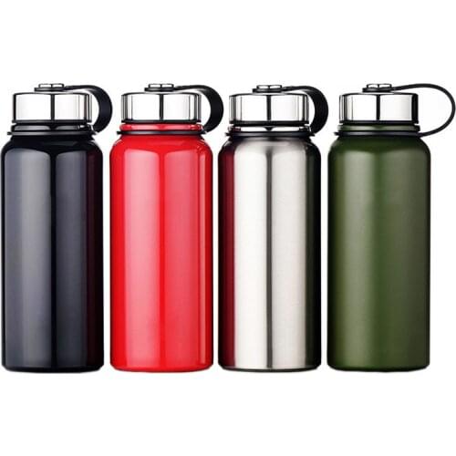 610/800/1100/1500ml 304 Stainless Steel Vacuum Flask Sport Insulated Chilly Bottle Large Capacity Thermos Thermal Cup
