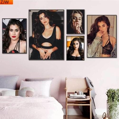 5D DIY Diamond Paint Full Diamond Embroidery Diamond Paint Lauren Jauregui Harmony Music Singer Diamond Mosaics Cross