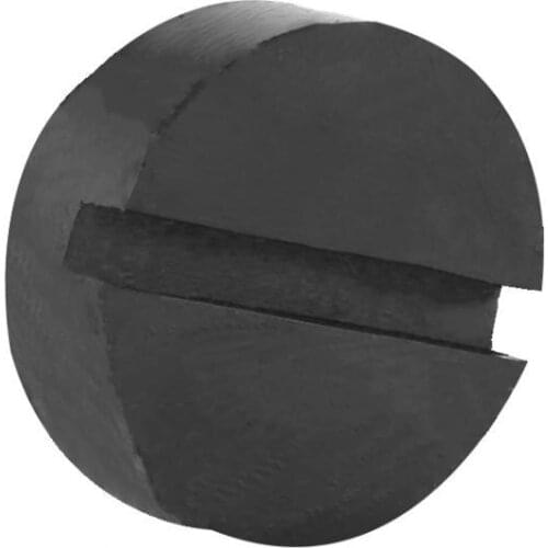 Car Universal Slotted Frame Rail Floor Jack Pads Jacking Rubber Pad Adapter Black Auto Tools Rubber Jacking Pad repair tool