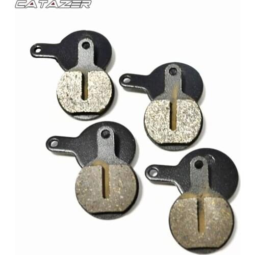 Catazer 4 Pairs SEMI METAL BICYCLE BIKE DISC BRAKE PADS TEKTR0 LYRA Bicycle Accessories