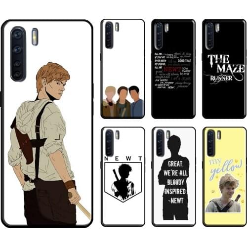 Newt Quotes The Maze Runner Cool Case For OPPO A1K A3S A5S A15 A52 A72 A83 A91 F5 A5 A9 A31 A53 2020 Reno 2 Z 4 Pro Coque