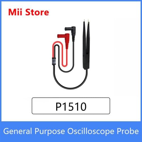 Cleqee P1510 SMD Clip component LCR testing tool Multimeter tester meter Pen probe lead tweezers Compatible with Fluke for Vichy