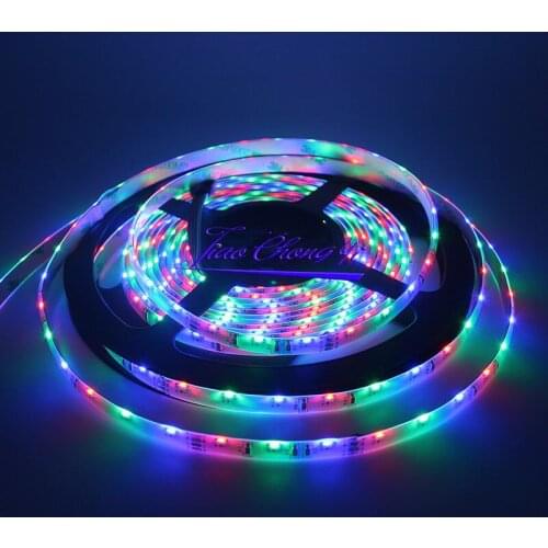 DC 12V 5M 300leds 335 RGB Colorf LED Side View Emitting Flexible Strip Light IP65