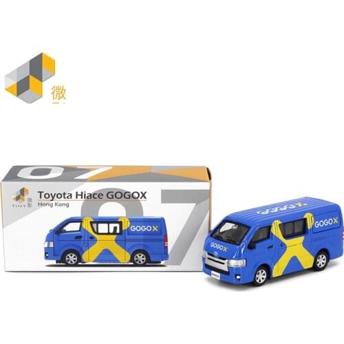 Tiny 1:64 Toyota Hiace GOGOX Diecast Model Car