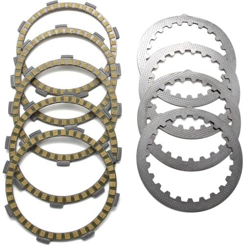 Motorcycle Clutch Friction Disc Plate Kit For Yamaha RT100A RT100 RT100 RT100B RT100D RT100E RT100F RT100G RT100H RT100M TZR80