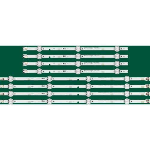 New 1set=8pcs LED backlight strip for Samsung UA43J51SW UN43J5000 UN43J5200 UN43J5300AF UN43J5200AFXZ V8DN-430SMB-R0 430SMA-R0