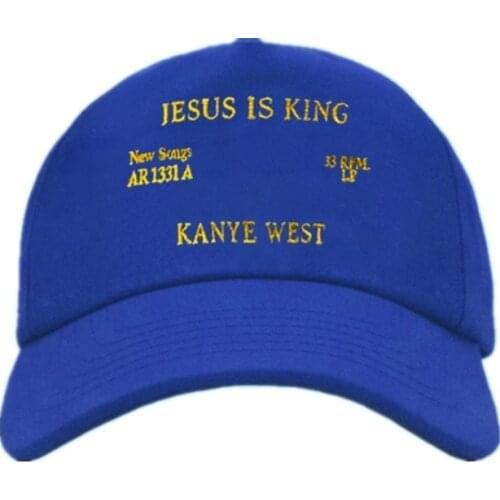 New Kanye West Jesus Is King Album Baseball Caps Embroidery Dad Hat Unisex Women Man Hats Latest album Snapback