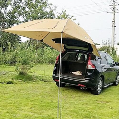 Truck Tent Sun Shelter SUV Tent Auto Canopy Portable Camper Trailer Tent Rooftop Car Awning Outdoor Camping