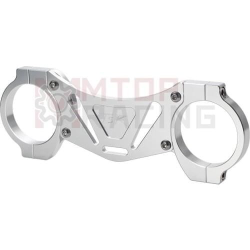Front Fork Stabilizer Brace Silver For Honda CB400SF NC39 VTEC1 1999 2000 2001 Fork Brace