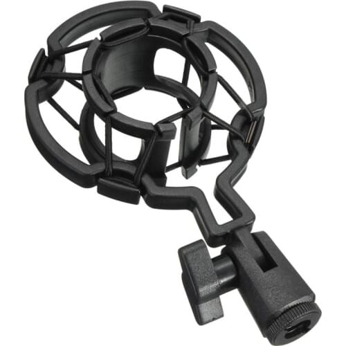 Universal Professional Condenser Microphone Mic Shock Mount Holder Studio Recording Bracket For Large Diaphram Mic Clip