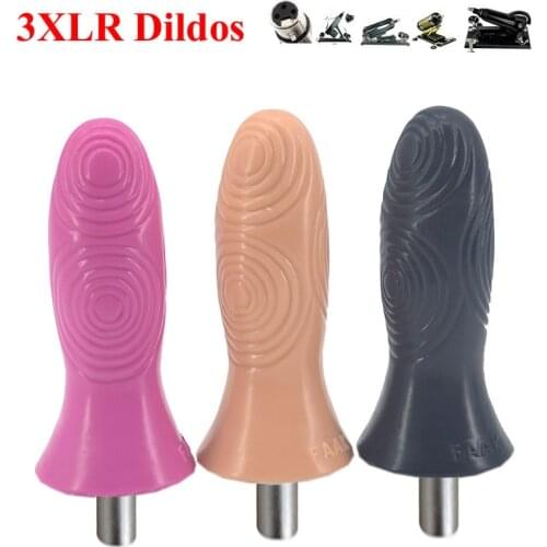 Y40 Entry Level Sex Machine Attachment 3XLR Accessories Dildos Suction Cup Sex Love Machine Products For Women For Man