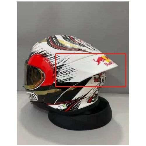 Motorcycle helmet spareparts spoiler big tail wing for SHOEI Z7