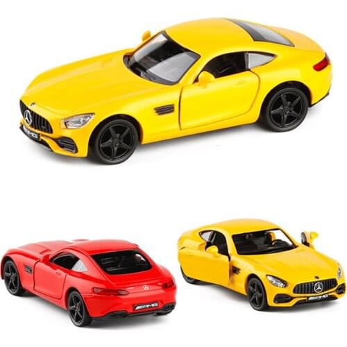 1:36 Toy Car AMG GT C63 Coupe Metal Toy Alloy Super Car Diecasts & Toy Vehicles Car Model Scale Model Car Toy For V061