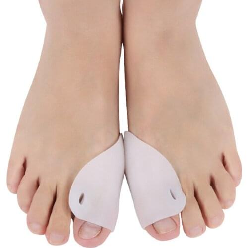 1Pair Big Toe Hallux Valgus Corrector Bunions Toe Separator Finger Toes Separators Feet Care Protector