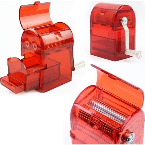 1pcs Hand Smoking Grinder 4 Color Chooes Tobacco Spice Crusher Tobacco Grinders Herb Shake Smoke Cigarette Accessories Amoladora