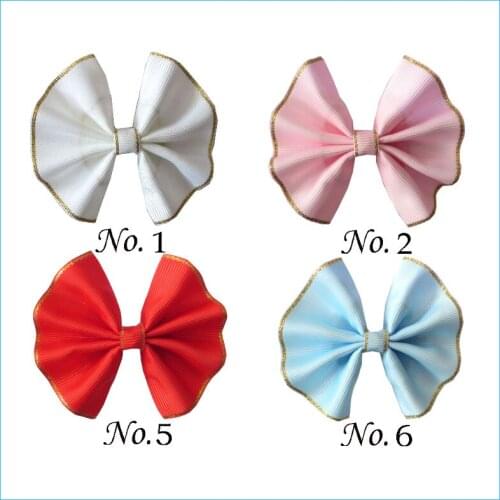 300 BLESSING Girl 3" Fan Hair Bow Clip Unicorn Wholesale L.O.L Surprise Doll Baby